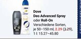Deo Advanced Spray im Angebot bei GLOBUS in Salzgitter Deo Advanced Spray Angebote von Dove bei GLOBUS Salzgitter für 2,29 €