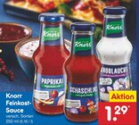 Paprika Sauce im Angebot bei Netto Marken-Discount in Saarbrücken Paprika Sauce Angebote von Knorr bei Netto Marken-Discount Saarbrücken für 1,29 €