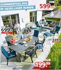Aktuelles Gartenmöbel-Set „Deluxe Alu“ Angebot bei Segmüller in Frankfurt (Main) ab 349,00 €