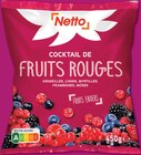 Promo Cocktail de Fruits Rouges Surgelés à 2,92 € dans le catalogue Netto à Carhaix-Plouguer
