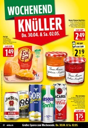 Aktueller EDEKA Prospekt mit Whiskey, "Aktuelle Angebote", Seite 22