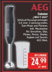 Stabmixer HB4-1-4GG Angebote von AEG bei Marktkauf Bautzen für 24,99 €