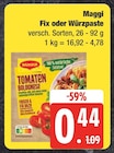 Fix oder Würzpaste bei EDEKA im Krakow am See Prospekt für 0,44 €