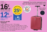 Valise 43 cm env. - RIVERSIDE en promo chez E.Leclerc Reims à 12,67 €