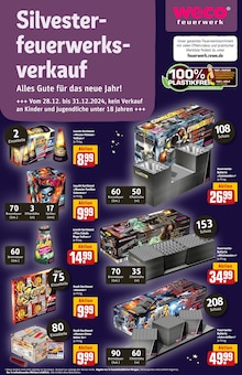 Feuerwerk im REWE Prospekt "Dein Markt" mit 34 Seiten (Weimar)