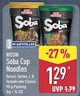 Soba Cup Noodles Teriyaki von Nissin im aktuellen ALDI Nord Prospekt für 1,29 €