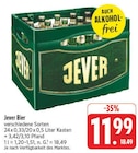 Jever bei EDEKA im Kitzscher Prospekt für 11,99 €