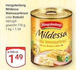 Aktuelles Mildessa Weinsauerkraut Angebot bei GLOBUS in Braunschweig ab 1,49 €
