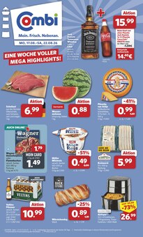 Getränke im aktuellen combi Prospekt (Bremen) Getränke im combi Prospekt "Markt - Angebote" mit 33 Seiten (Bremen)