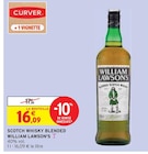 Scotch whisky blended - William Lawson's en promo chez Intermarché Malakoff à 16,09 €