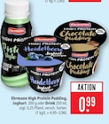 Aktuelles High Protein Pudding Chocolate Angebot bei Marktkauf in Ludwigsburg ab 0,99 €