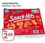 Snack-Hits im Angebot bei GLOBUS in Oberhausen Snack-Hits Angebote von Lorenz bei GLOBUS Oberhausen für 2,49 €