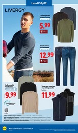 Offre Pull Homme dans le catalogue Lidl du moment à la page 66