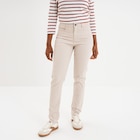 Pantalon slim beige femme - La Halle à Bordeaux Pantalon slim beige femme en promo chez La Halle Bordeaux à 19,99 €