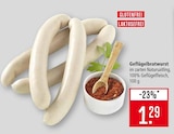Aktuelles Geflügelbratwurst Angebot bei Marktkauf in Freiburg (Breisgau) ab 1,29 €