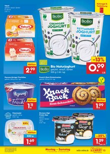 Joghurt im Netto Marken-Discount Prospekt "Aktuelle Angebote" mit 60 Seiten (Cottbus)