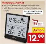 Wetterstation WS9138 im Netto Marken-Discount Prospekt Wetterstation WS9138 von im aktuellen Netto Marken-Discount Prospekt für 12,99 €