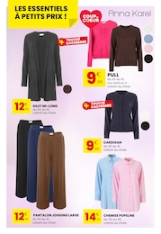 Offre Gilet long femme dans le catalogue Stokomani du moment à la page 10