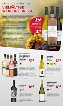 Wein im aktuellen Rossmann Prospekt (Leipzig) Wein im Rossmann Prospekt "Unsere Angebote" mit 27 Seiten (Leipzig)