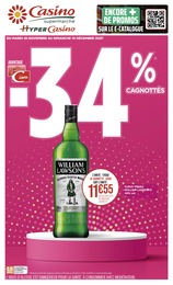 Prix et réduction Whisky dans le prospectus Casino Supermarchés en cours Offre Whisky dans le catalogue Casino Supermarchés du moment à la page 1