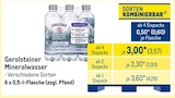 Mineralwasser im Angebot bei METRO in Erkrath Mineralwasser Angebote von Gerolsteiner bei METRO Erkrath für 3,57 €