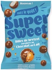 BILLES DE BRETZEL ENROBÉES AU CHOCOLAT AU LAIT - SUPERSWEET - Intermarché à Évreux BILLES DE BRETZEL ENROBÉES AU CHOCOLAT AU LAIT - SUPERSWEET en promo chez Intermarché Évreux à 0,95 €