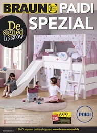 BRAUN Möbel-Center Prospekt für Lörrach: "Paidi Spezial", 12 Seiten, 30.07.2025 - 26.08.2025