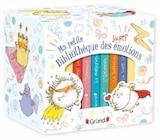 Ma petite bibliothèque des super émotions - GRUND à 16,95 € dans le catalogue Fnac