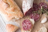 Salami le pave im Angebot bei REWE in Oberursel Salami le pave Angebote bei REWE Oberursel für 2,99 €