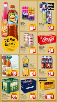 Coca Cola im REWE Prospekt "Dein Markt" mit 30 Seiten (Wismar)