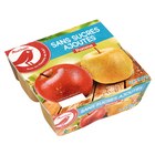 Desserts Aux Fruits Pomme Sans Sucres Ajoutés Auchan dans le catalogue Auchan Hypermarché