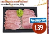 Schinkenschnitzel vom Strohschwein bei EDEKA im Lollar Prospekt für 1,39 €