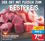 Gulasch gemischt Angebote bei Netto Marken-Discount Magdeburg für 7,99 €