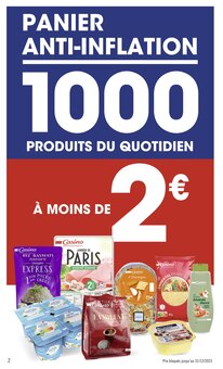 Catalogue Casino Supermarchés de la semaine "Casino supermarché" avec 2 pages, valide du 28/11/2023 au 10/12/2023 pour Boissy-Saint-Léger et alentours Prospectus Casino Supermarchés de la semaine "Casino supermarché" avec 2 pages, valide du 28/11/2023 au 10/12/2023 pour Boissy-Saint-Léger et alentours