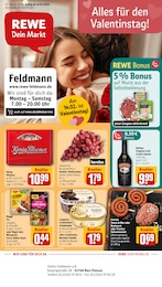 REWE Prospekt "Dein Markt" für Gelsenkirchen, 33 Seiten, 10.02.2025 - 15.02.2025