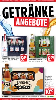 Cola im EDEKA Prospekt "Aktuelle Angebote" mit 66 Seiten (Heilbronn)