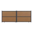 Portail composite coulissant Delfis 4m25 en promo chez Brico Dépôt Créteil à 1 099,00 €