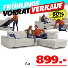 Scandi Ecksofa Angebote von Seats and Sofas bei Seats and Sofas Duisburg für 899,00 €