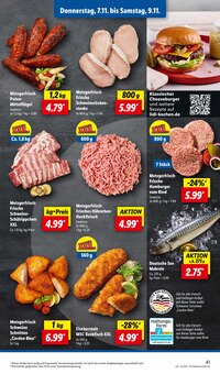 Hackfleisch im Lidl Prospekt "LIDL LOHNT SICH" mit 62 Seiten (Wiesbaden)