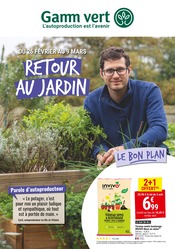 Meuble De Jardin Angebote im Prospekt "RETOUR AU JARDIN" von Gamm vert auf Seite 1