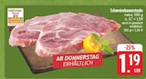 Schweinekammsteaks im Angebot bei E center in Pirna Schweinekammsteaks Angebote bei E center Pirna für 1,19 €
