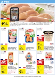 Offre Poulet Fermier dans le catalogue Carrefour du moment à la page 44