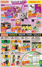Tierbedarf Angebot & Preis im aktuellen Norma Prospekt Tierbedarf Angebot im aktuellen Norma Prospekt auf Seite 5