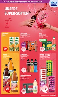 Coca Cola im Huster Prospekt "Aktuelle Angebote" mit 10 Seiten (Gera)