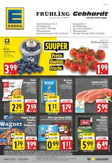 Kaffee im aktuellen EDEKA Prospekt (Detmold) Kaffee im EDEKA Prospekt "Aktuelle Angebote" mit 26 Seiten (Detmold)