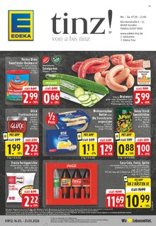 Aktueller EDEKA Prospekt für Senden, Coesfeld und Ungebung, Seiten zum blättern EDEKA Prospekt Aktuelle Angebote mit Seiten in Senden, Coesfeld und Umgebung