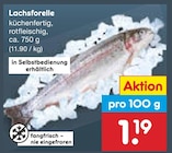 Netto Marken-Discount Starbach - Lachsforelle Angebot im Prospekt Lachsforelle bei Netto Marken-Discount im Starbach Prospekt für 1,19 €