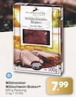 Wildschwein-Braten Angebote von Wildmeister bei famila Nordwest Lingen für 7,99 €