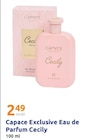 Eau de Parfum Cecily Angebote von Capace Exclusive bei Action Regensburg für 2,49 €
