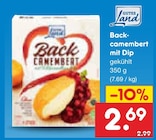 Back-Camembert mit Dip von Gutes Land für 2,69 € bei Netto Marken-Discount im Angebot Back-Camembert mit Dip von Gutes Land im aktuellen Netto Marken-Discount Prospekt